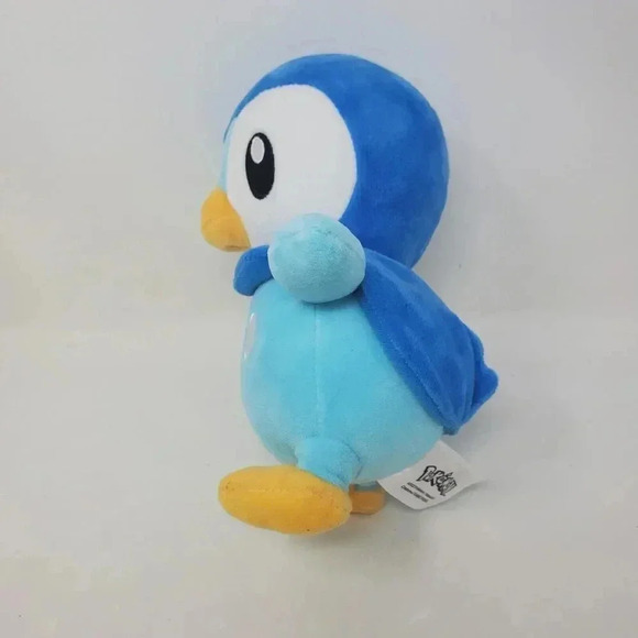 Pokémon Piplup Soft Soft  Plush Toy Cute 8" 2022 Game Freak Character Mint - Picture 4 of 10